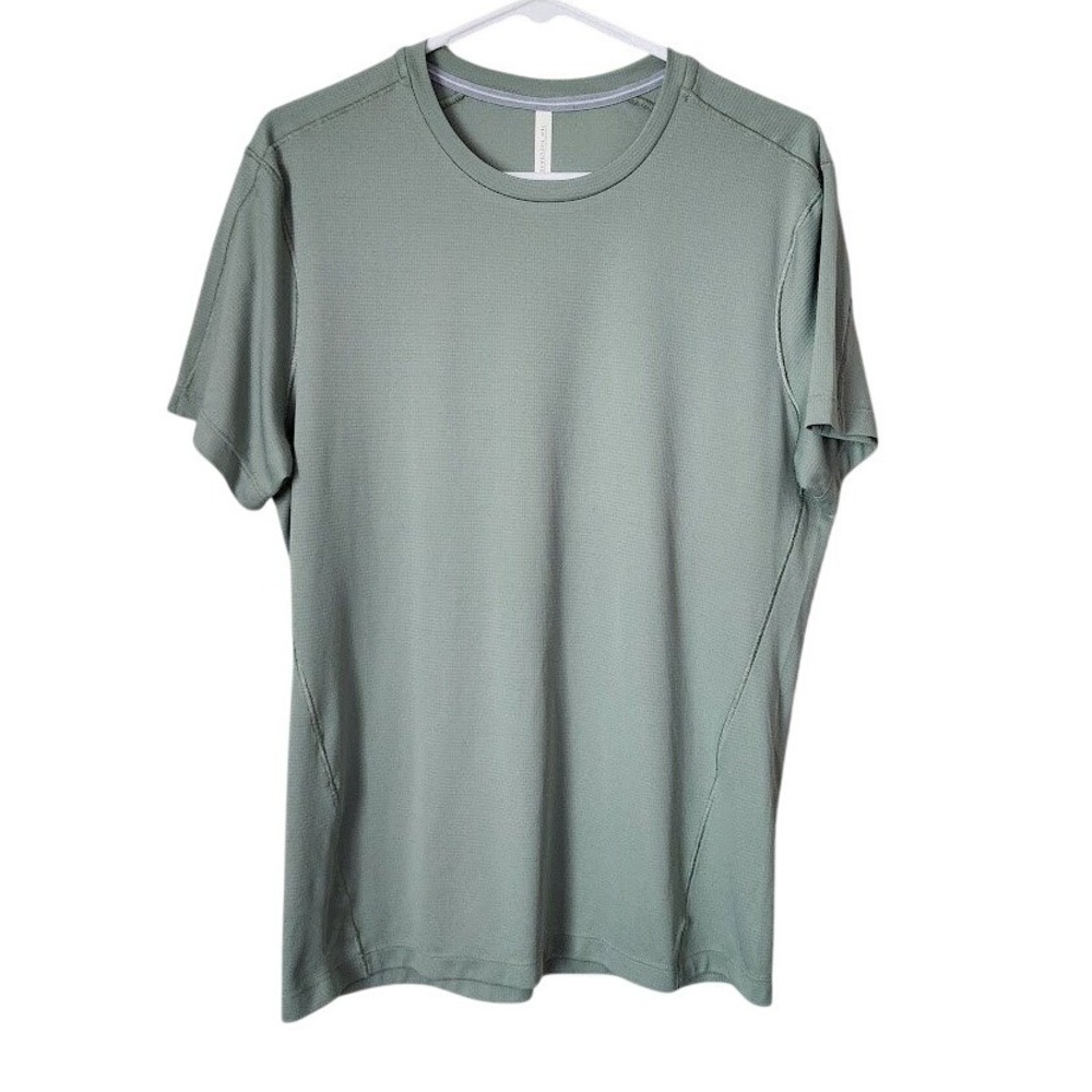 TEN THOUSAND Lightweight Shirt Performance Athletic Training Tee Sage Green M